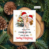 I Love You Either Way Works - Personalized QR Greeting Card