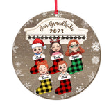 Our Grandkids 2023 - Personalized Grandma Ornament