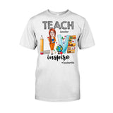Teach Love Inspire - Personalized Teacher T-shirt & Hoodie