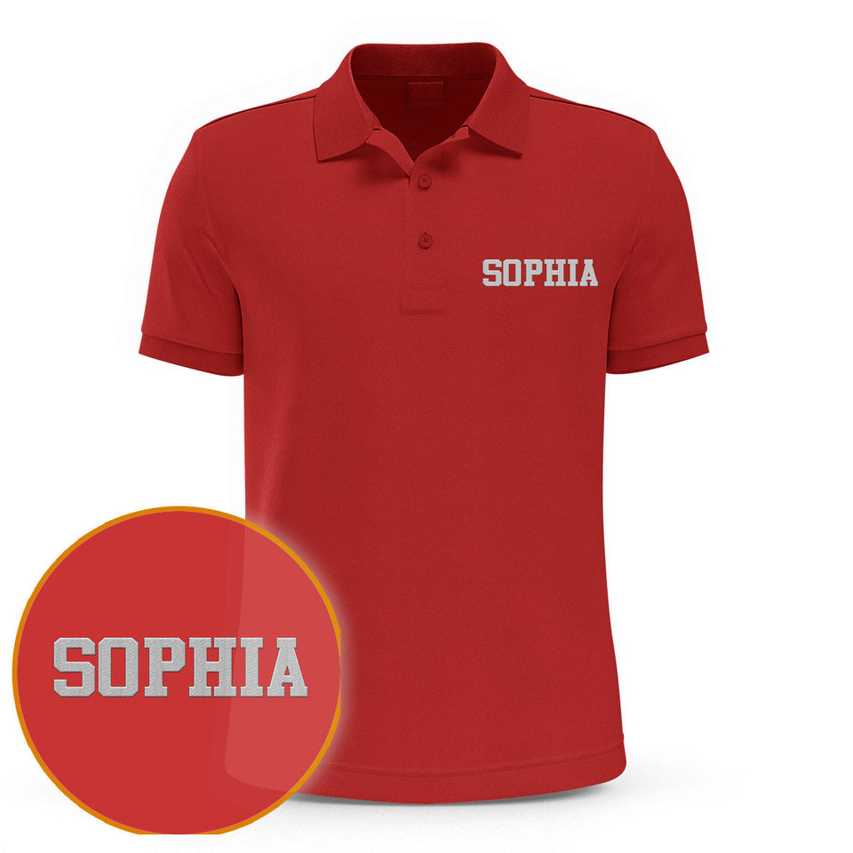 Custom Name - Personalized Daughter Embroidered Polo Shirt