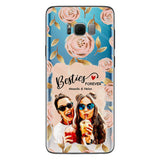 Besties Forever - Personalized Bestie Clear Phone Case