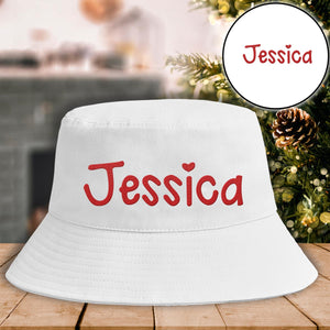 Custom Name - Personalized granddaughter Embroidered Bucket Hat
