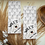Wanky Hanky - Personalized Couple Golf Towel