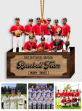 Baseball Christmas - Personalized Baseball Ornament