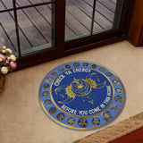 Check Your Energy - Witch Shaped Doormat