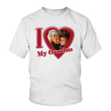 I Love My Grandma/ Nana/ Mommy.... - Personalized Grandma T-shirt And Hoodie