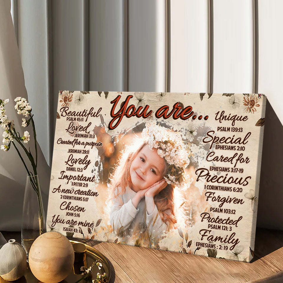 God Says You Are - Personalized Family Canvas And Poster