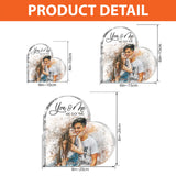 You And Me We Got This - Personalized Couple Custom Shaped Acrylic Plaque