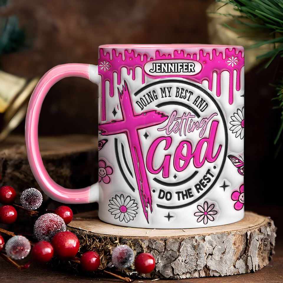 Je fais de mon mieux - Mug chrétien personnalisé