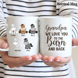 Daddy's Little Ponies - Horse gift for dad,grandpa, husband, him - Personalized Mug
