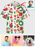 Custom Face Christmas - Personalized Hawaiian Shirt