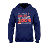 I'm A Proud Brother - Personalized Sibling T-shirt & Hoodie