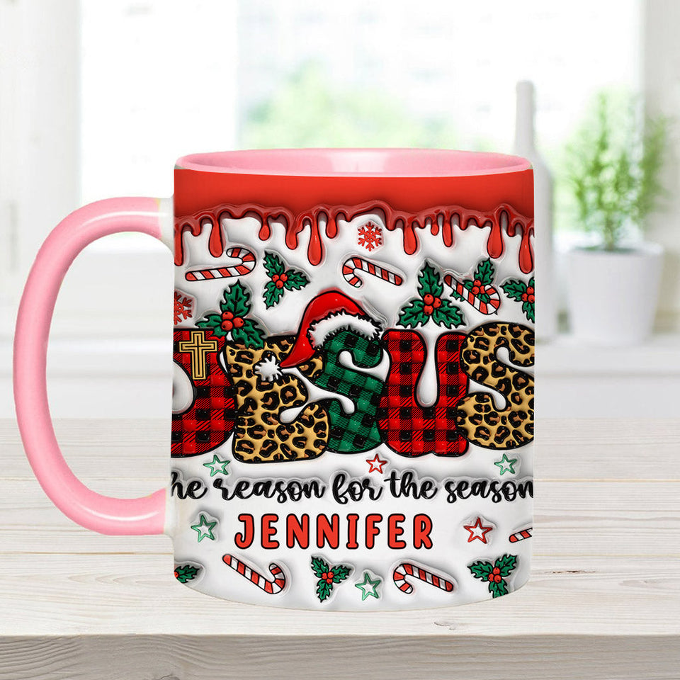 La raison de cette fête - Mug chrétien personnalisé