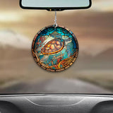 Love Turtles - Personalized Turtle Car Ornament