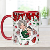 Best Grandma Ever - Gift for grandma - Personalized Accent Mug