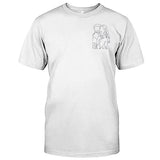 Custom Line Art - Personalized Step Mom Embroidered T-shirt