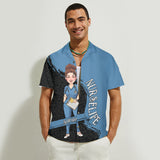 The Nurse Life - Nurse gift for mom, her, wife, girlfriend, friend - Personalized Hawaiian Shirt