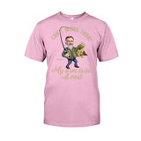 Photo Inserted Funny Fishing - Personalized Fishing T-shirt & Hoodie