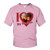 I Love My Grandma/ Nana/ Mommy.... - Personalized Grandma T-shirt And Hoodie