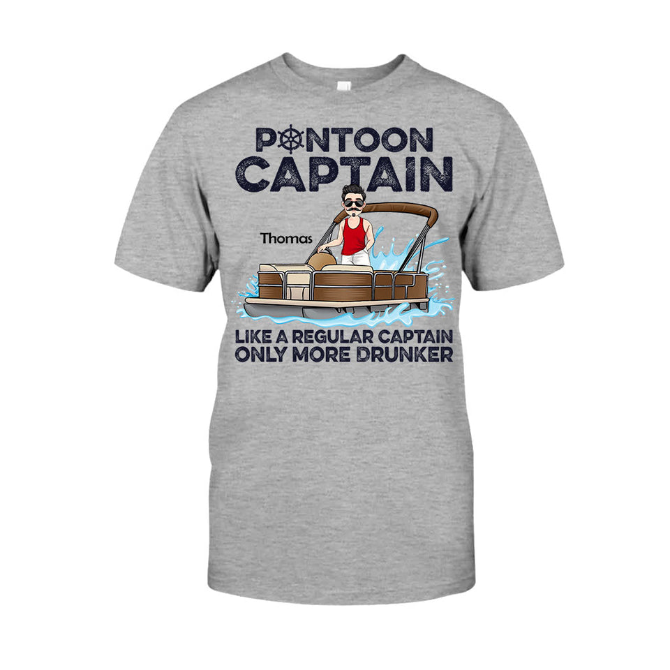 Pontoon King - Personalized Pontoon T-shirt & Hoodie