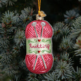 Love Knitting - Knitting gift for mom, girlfriend, wife, grandma - Personalized Ornament