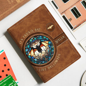 It's Frickin' Bat I Love Halloween - Personalized Witch Passport Holder