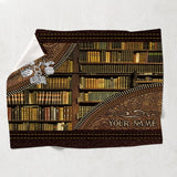 Library - Personalized Librarian Blanket