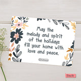 I Love You / Thank you - Personalized Greeting Card