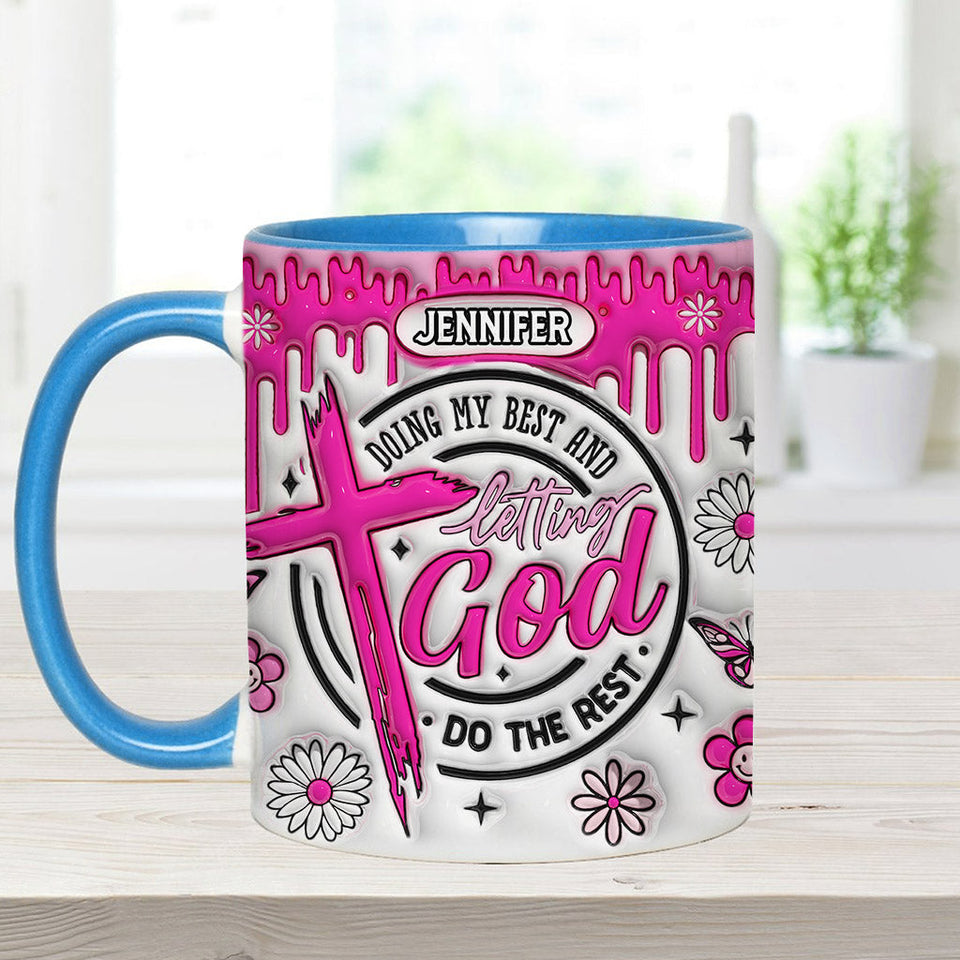 Je fais de mon mieux - Mug chrétien personnalisé