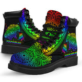 Mama Bear Autism Awareness LGBT Support All Season Boots 0622