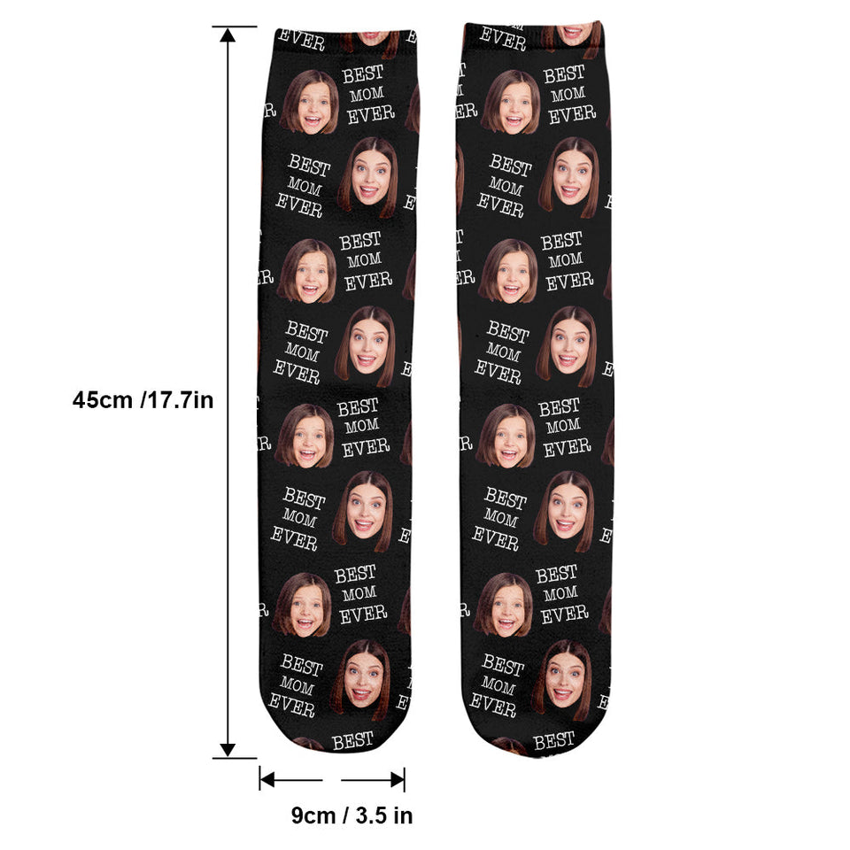 Custom Face - Personalized Mother Socks