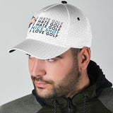 Photo Inserted Funny Golfer - Personalized Golf Classic Cap