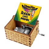 Positive Affirmations Butterfly - Personalized Butterfly Hand Crank Music Box