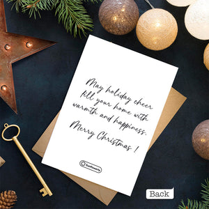 Any Message Card & Photo Upload - Personalized Greeting Card
