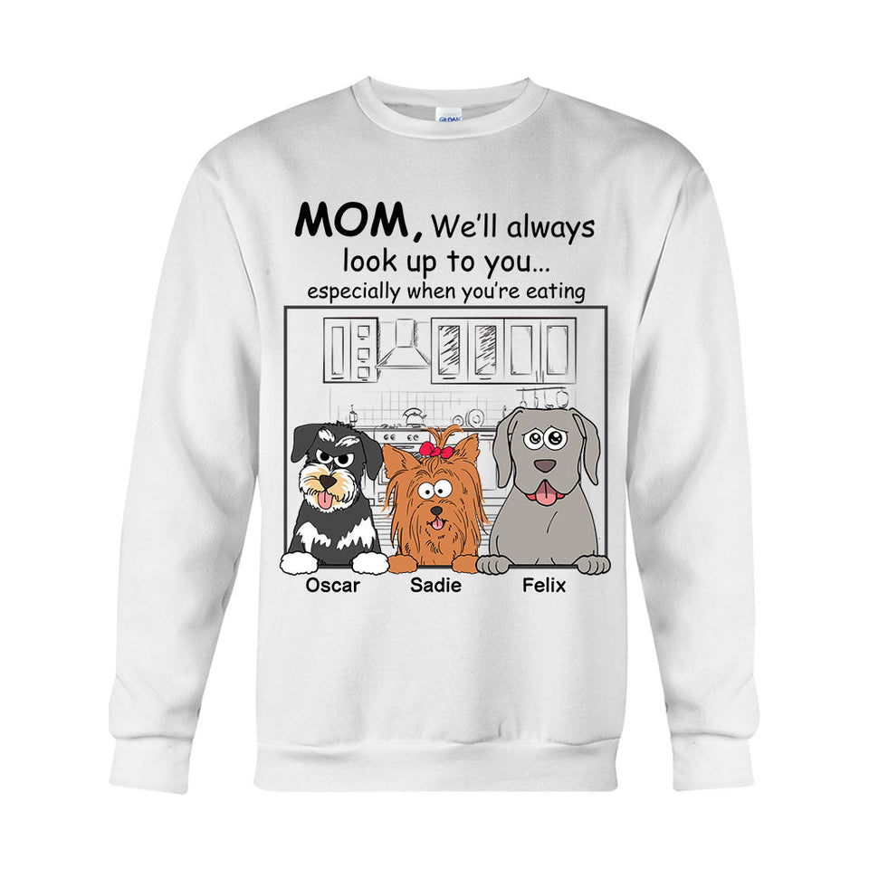 I'll Always Look Up To You - Personalized Dog T-shirt And Hoodie