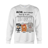 I'll Always Look Up To You - Personalized Dog T-shirt And Hoodie