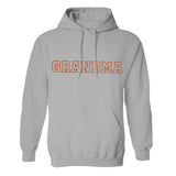 Custom Name - Personalized Grandma Embroidered Hoodie