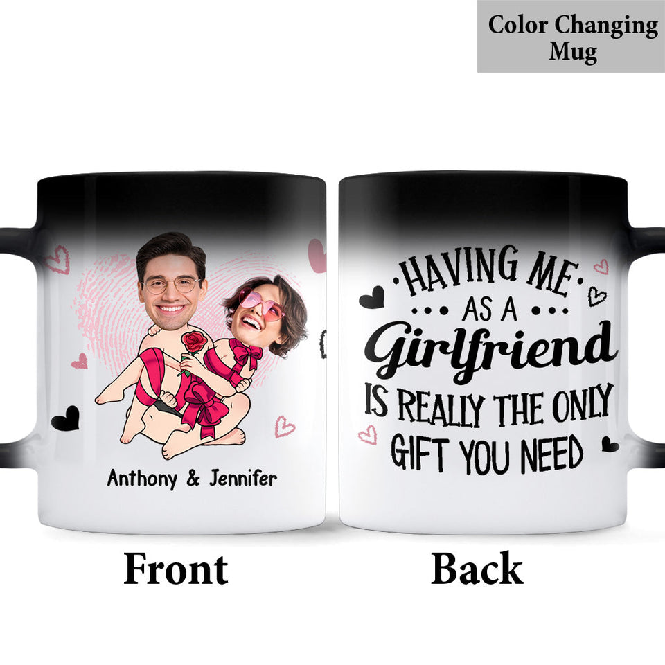 The Only Gift You Need - Personalized Couple Mug