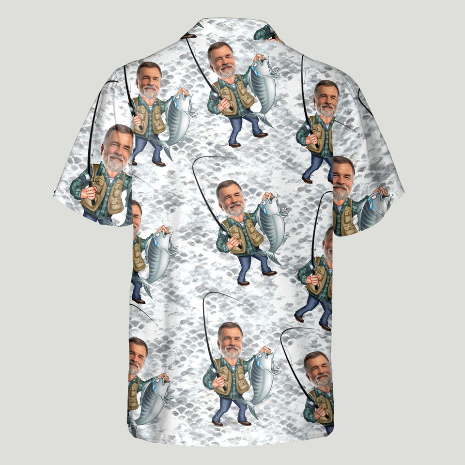 Master Baiter - Personalized Fishing Hawaiian Shirt