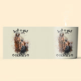 Just A Girl Who Loves Horses - Personalized Horse Candle With Wooden Lid