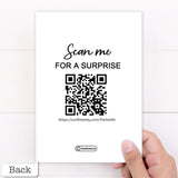 Christmas Favorite Songs With Photo Upload - Personalized QR Greeting Card