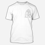 Besties Line Art - Personalized Bestie All Over Shirt