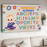 Alphabet Poster - Personalized Kid Canvas And Poster