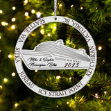 Love Cruising - Personalized Cruising Ornament