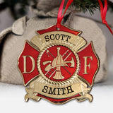 Life Saving - Personalized Firefighter Ornament
