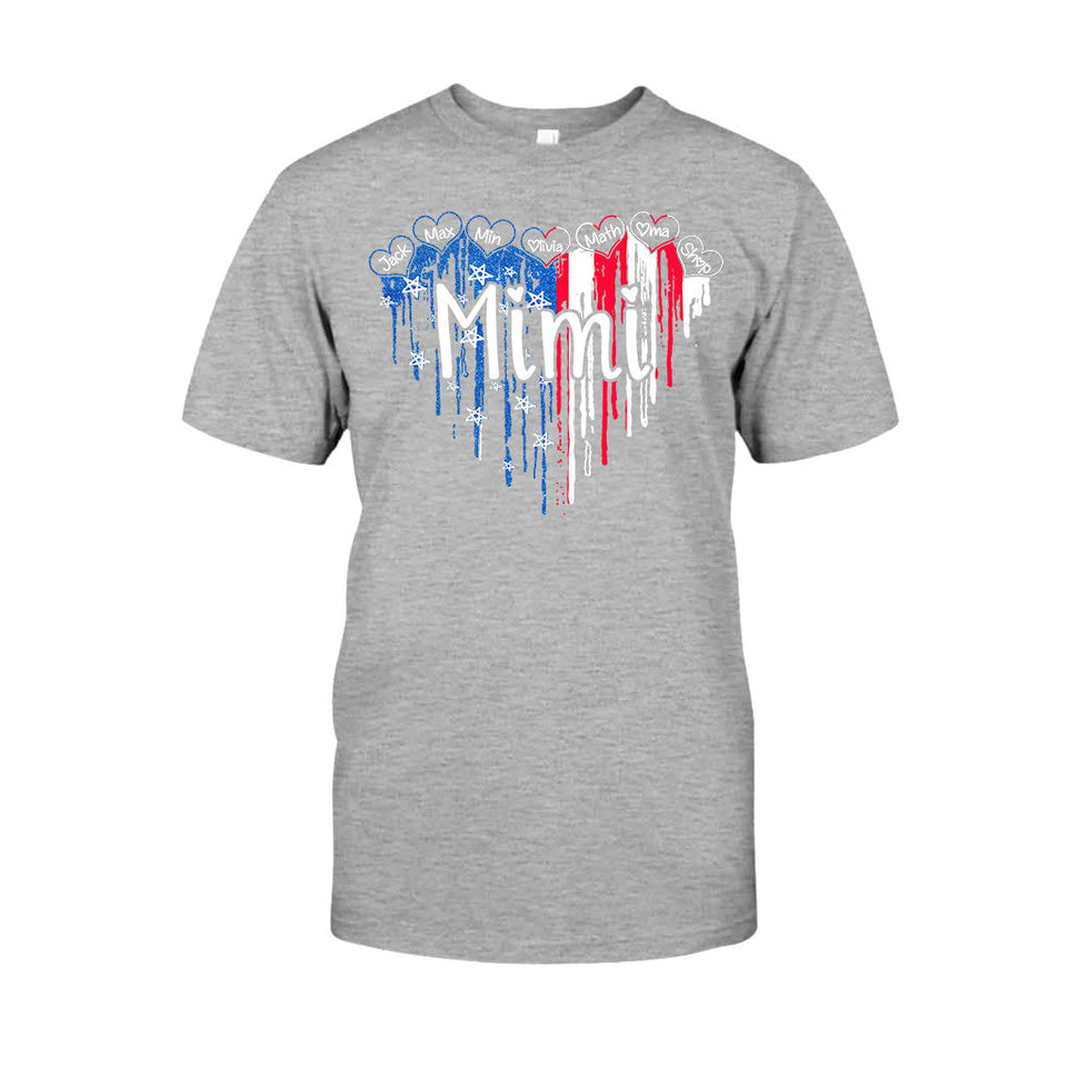 My Grandkids - Personalized Grandma T-shirt & Hoodie