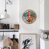 Let That Shit Go - Personalized Yoga Wall Clock