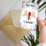 Scratch To Reveal - Personalized Couple Wallet Insert Card