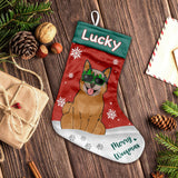 Merry Woofmas - Personalized Dog Christmas Stockings