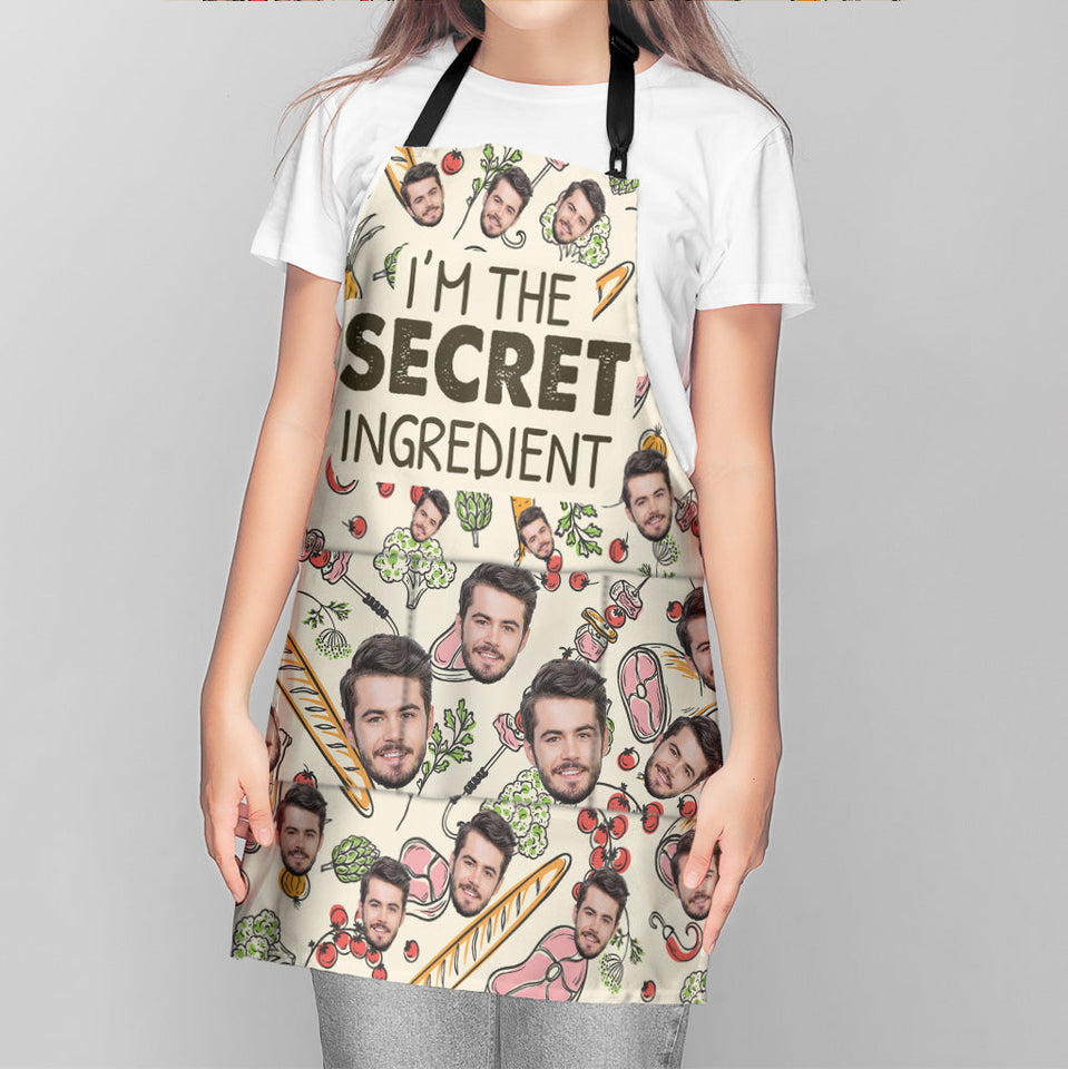 I'm The Secret Ingredient - Personalized Couple Apron